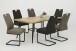 Freischwinger >KERSTIN S< (4er-Set) Federkorb, Griff, Schlamm - 49x100x61 (BxHxT)