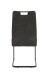 Freischwinger >KERSTIN S< (4er-Set) Federkorb, Griff, Vintage Anthrazit - 49x100x61 (BxHxT)