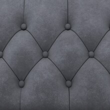 Sessel >Firenze< mit Verstellung, Samt anthrazit - 111x83x87cm (BxHxT)