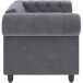 Sessel >Firenze< mit Verstellung, Samt anthrazit - 111x83x87cm (BxHxT)