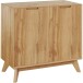 Kommode >Essen< in Wotan Eiche - 80x75x40cm (BxHxT)
