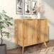 Kommode >Essen< in Wotan Eiche - 80x75x40cm (BxHxT)
