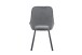 Esszimmerstuhl >Eindhoven< (2er-Set) in Hellgrau, Samt/Metall - 55x91x63 (BxHxT)