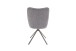 Esszimmerstuhl >Marilla< (2er-Set) drehbar, in grau - 61x91x64 (BxHxT)