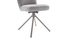 Esszimmerstuhl  >Marilla< (2er-Set) drehbar, in anthrazit - 61x91x64 (BxHxT)