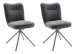 Esszimmerstuhl  >Marilla< (2er-Set) drehbar, in anthrazit - 61x91x64 (BxHxT)