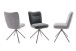 Esszimmerstuhl  >Marilla< (2er-Set) drehbar, in anthrazit - 61x91x64 (BxHxT)