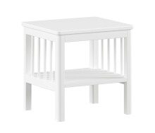 Jugendzimmer-Set >Buche massiv< (2-teilig) in weiß lackiert