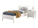 Bettanlage >Eva< (2-teilig) in Weiß - 206,4x90x95,8 (BxHxT)