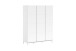 Jugendzimmer-Set >Eva< (4-teilig) in Weiß - 148,8x196,2x57,8 (BxHxT)