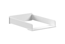 Babymöbel-Set >Eva< (4-teilig) in Weiß - 148,8x196,2x57,8 (BxHxT)