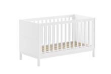 Babymöbel-Set >Eva< (3-teilig) in Weiß - 145x85x74,2 (BxHxT)