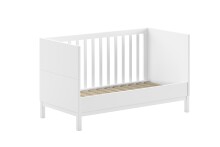 Babymöbel-Set >Eva< (4-teilig) in Weiß - 148,8x196,2x57,8 (BxHxT)