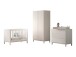 Babymöbel-Set >Eva< (4-teilig) in Weiß - 98,5x196,2x57,8 (BxHxT)
