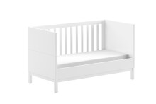 Babymöbel-Set >Eva< (4-teilig) in Weiß - 98,5x196,2x57,8 (BxHxT)