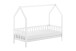 Hausbett >Cabane< in Kiefer weiß, Kiefer massiv - 208x169x98cm (BxHxT)