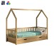 Hausbett >Cabane< Bettschublade, Eiche natur, Kiefer natur oder weiss, mit/ohne Bettschublade - 208x169x98cm (BxHxT)
