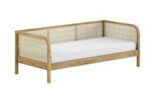 Daybett >Olive< in Natur, Rattan und Eiche Furnier...