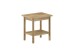 Nachttisch >Olive< in Natur, Eiche Furnier - 50x50x40cm (BxHxT)