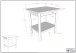 Nachttisch >Olive< in Natur, Eiche Furnier - 50x50x40cm (BxHxT)