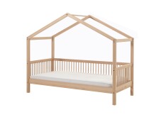 Hausbett >Fagus< in Buche massiv natur lackiert -...