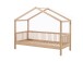 Hausbett >Fagus< in Buche massiv natur lackiert - 207,5x170x97,5 (BxHxT)