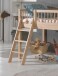 Spielbett >Fagus< in Buche massiv natur lackiert - 207,5x114x135,5 (BxHxT)