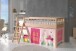 Spielbett >Fagus< in Buche massiv, Textilset Spring - 207,5x114x135,5 (BxHxT)