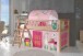 Spielbett >Fagus< Buche massiv, Textilset Spring + Tunnel - 207,5x114x135,5 (BxHxT)