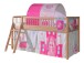 Spielbett >Fagus< in Buche massiv, Textilset Princess + Tunnel - 207,5x114x135,5 (BxHxT)