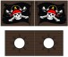 Spielbett >Fagus< in Buche massiv, Textilset Caribian Pirate - 207,5x114x135,5 (BxHxT)