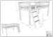 Spielbett >Fagus< in Buche massiv, Textilset Space - 207,5x114x135,5 (BxHxT)