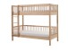 Etagenbett >Fagus< Bettpfosten geteilt, Buche massiv - 207,5x175,4x97,5 (BxHxT)