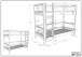 Etagenbett >Fagus< Bettpfosten geteilt, Buche massiv - 207,5x175,4x97,5 (BxHxT)