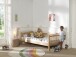 Einzelbett >Fagus< in Buche massiv natur lackiert - 207,5x68x97,5 (BxHxT)