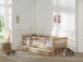 Einzelbett >Fagus< Schublade+Rausfallschutz, Buche massiv - 207,5x68x97,5 (BxHxT)