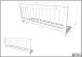 Einzelbett >Fagus< Schublade+Rausfallschutz, Buche massiv - 207,5x68x97,5 (BxHxT)