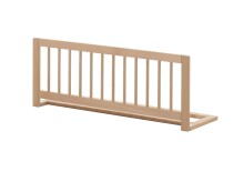 Einzelbett >Fagus< Rausfallschutz, Buche massiv - 207,5x68x97,5 (BxHxT)