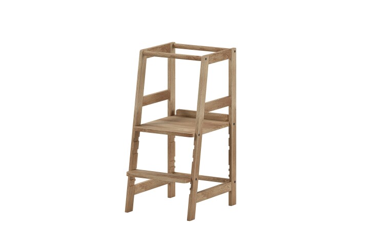 Stehhilfe >Lernturm< in Eiche massiv natur geölt - 41x85x48,3 (BxHxT)