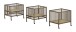 Beistellbett >Dino< in Farbe Nussbaum, Buche massiv - 99,6x75,5x80cm (BxHxT)