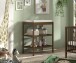 Wickelregal >Dino< in Farbe Nussbaum, Buche massiv - 80x52,6x95cm (BxHxT)