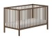 Babybett >Dino< in Farbe Nussbaum, Buche massiv - 144x75,5x84,4cm (BxHxT)