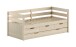 Stauraumbett >Margrit< in Weiß, Kiefer massiv - 211x85,5x97,8cm (BxHxT)