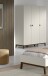 Drehtürenschrank >Sezane< in Farbe Nussbaum / Clay - 149,3x196,2x56 (BxHxT)