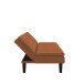 Schlafsofa >Manchester< in Braun - 191x81x91 (BxHxT)