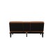 Schlafsofa >Manchester< in Braun - 191x81x91 (BxHxT)