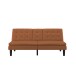 Schlafsofa >Manchester< in Braun - 191x81x91 (BxHxT)