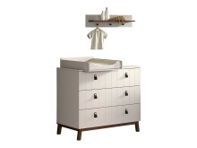 Babymöbel-Set >Sezane< (3-teilig) in Clay /...