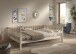 Bett >Dallas< in Kiefer Natur, Kiefer massiv - 210x66x147cm (BxHxT)
