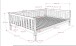 Hausbett >Dallas< in Natur, Kiefer - 210x170x147cm (BxHxT)